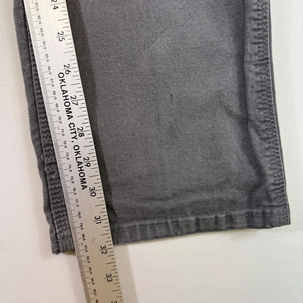 Ariat Rebar M4 Work Pants Mens 34x32 Grey Durastretch Relaxed Straight *Stains